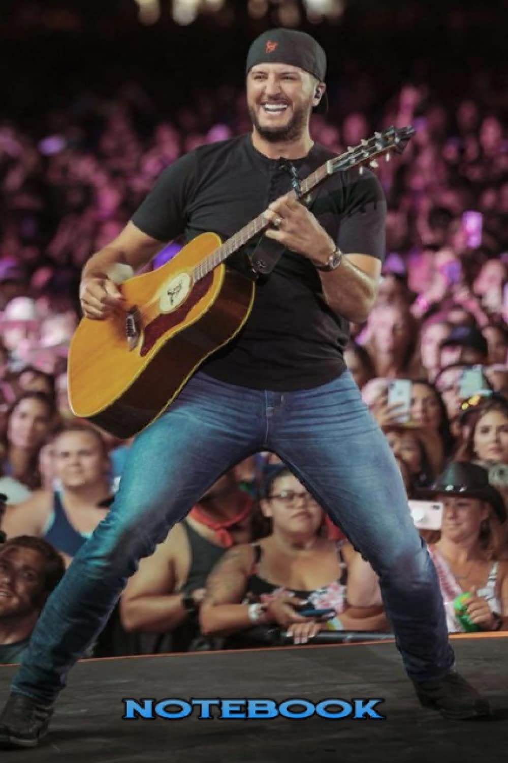 Notebook : Luke Bryan Lined Notebook for Fan - Writing Journal Notepad, Thankgiving Notebook ,Christmas,Newyear Idea #210