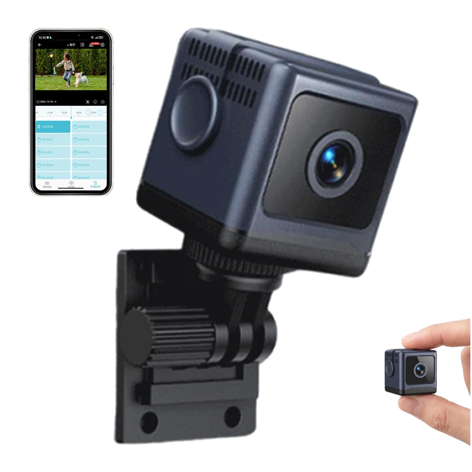 Caméra De Sécurité WiFi Intelligente W03, sans Fil avec Bluetooth