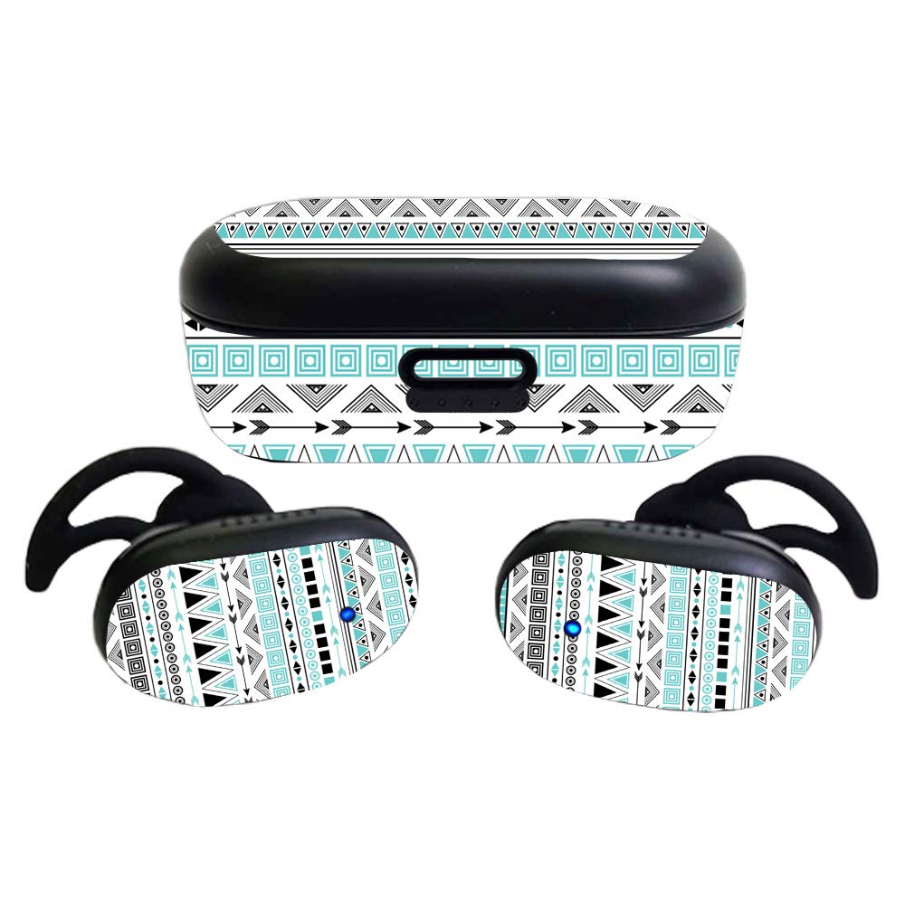 MightySkins Glossy Glitter Skin Compatible with Bose QuietComfort Earbuds (2020)