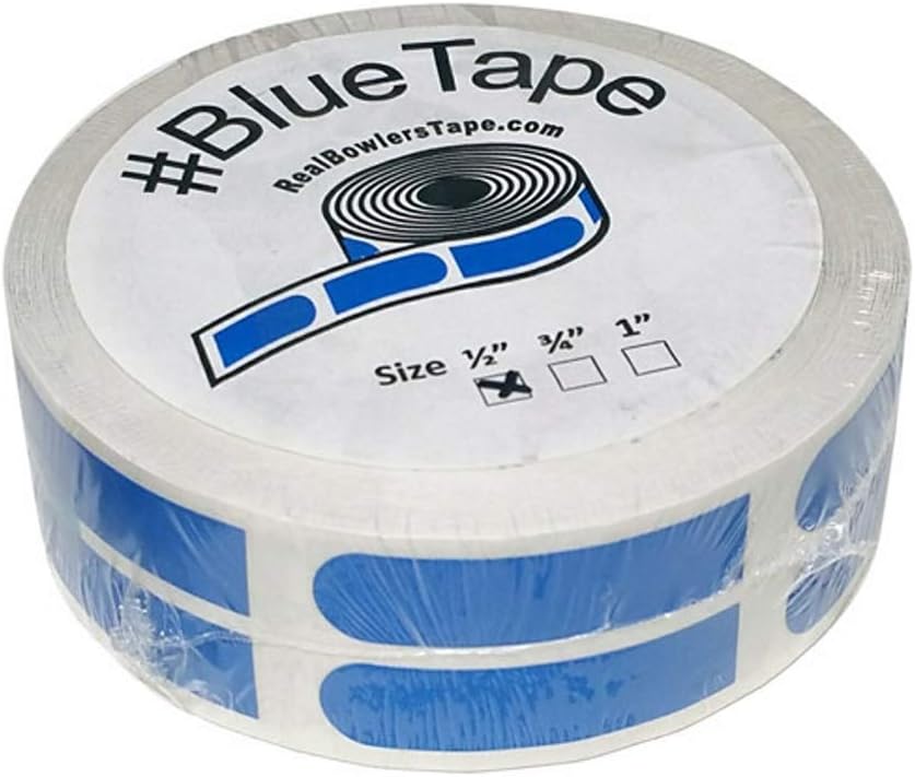 Blue Roll of 500-1/2 Inch
