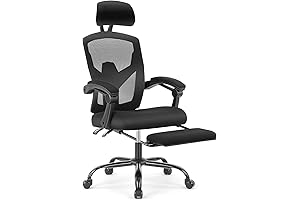 AFO Silla ergonómica con reposapiés