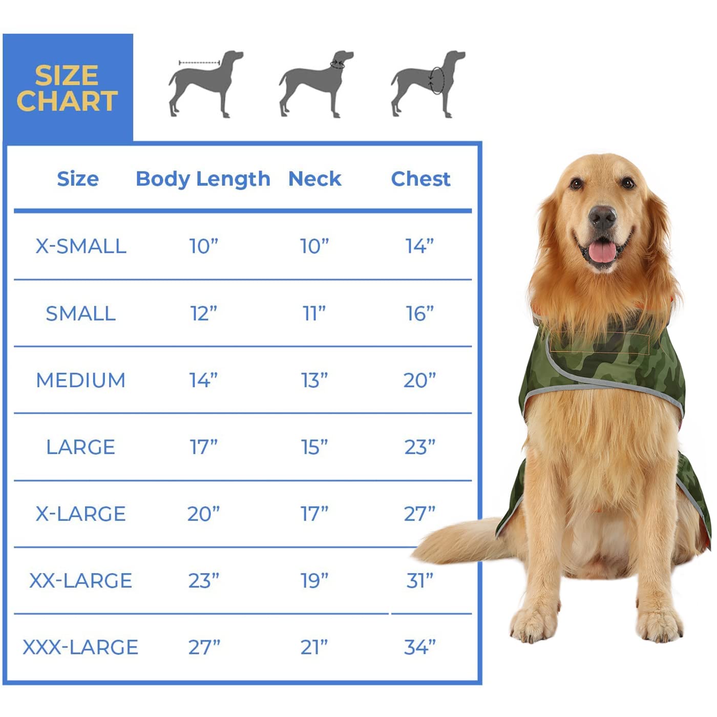 HDE - Impermeable Reversible con Capucha para Perros pequeños, medianos y Grandes, diseño de Dinosaurios, XXL