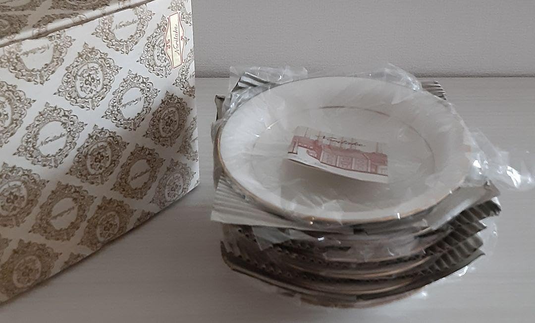 ノリタケ ゴールドライン カレー皿 6枚セット