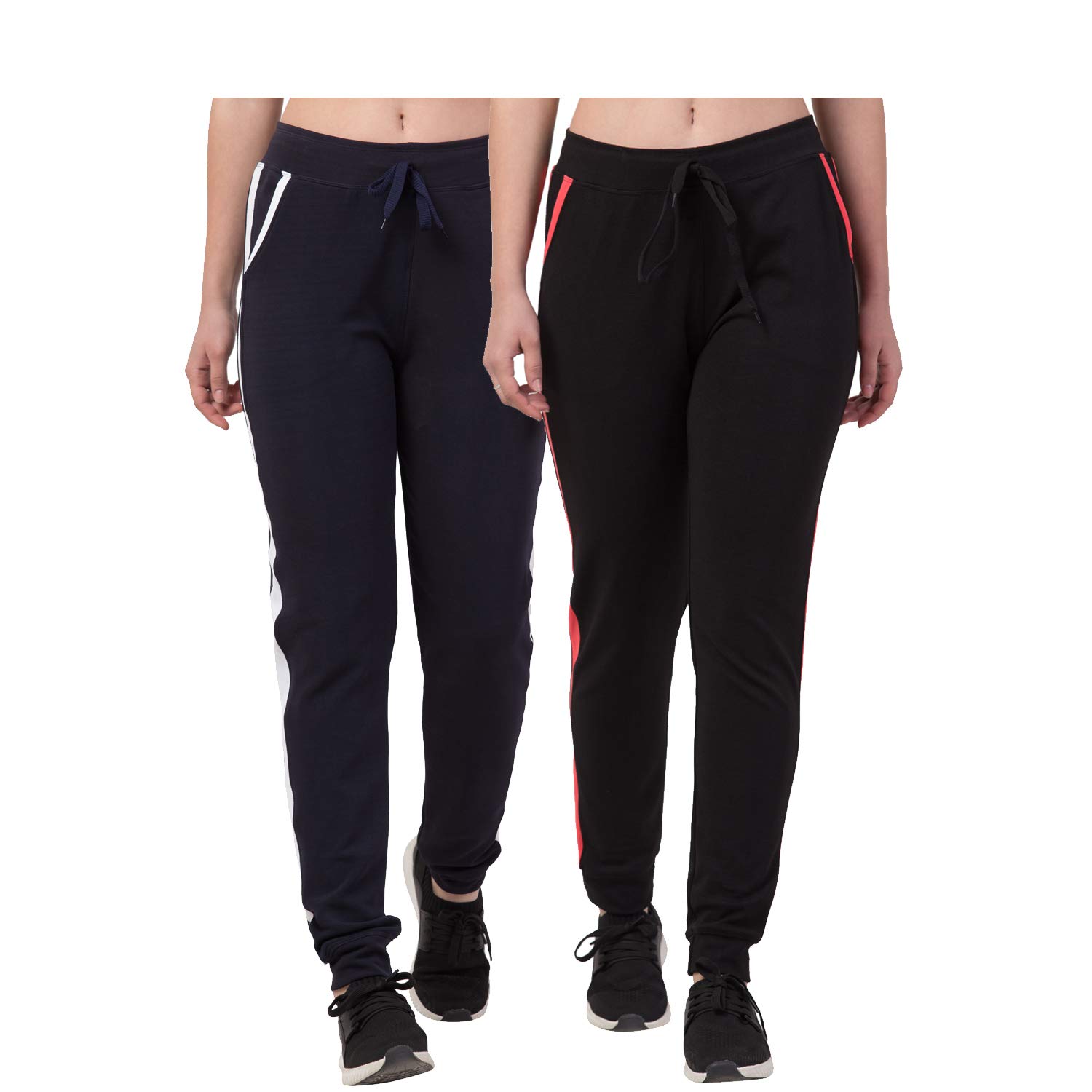 Kissero Women's Dry fit Track Pants Lower for Jogging Yoga Gym for Girls