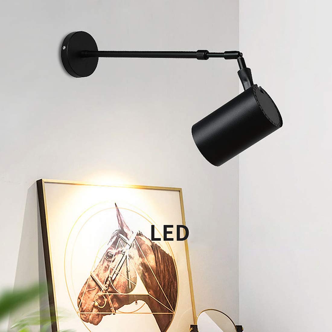 Amazon.co.jp : Muteiki 屋内屋外スポットライト、回転可能な180°焦点