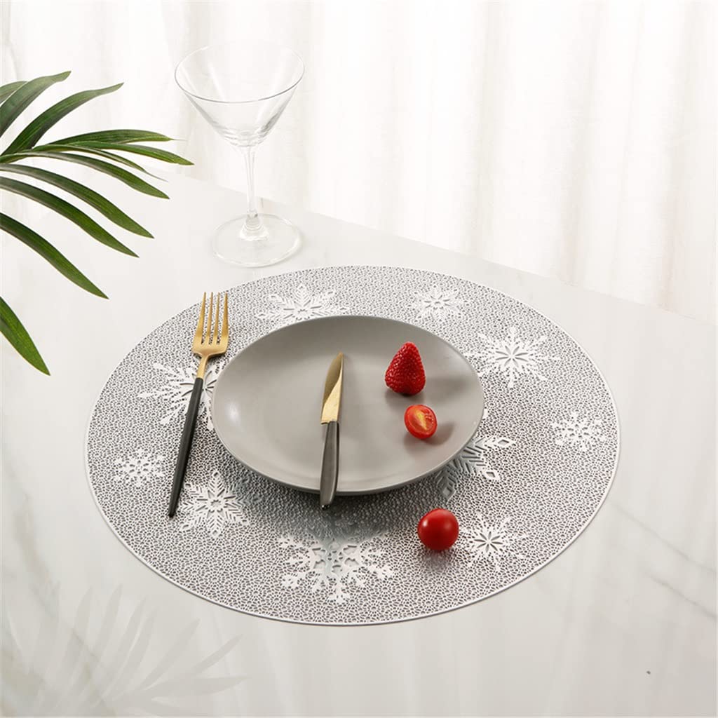 IANSHFKN Hollow Insulation Coaster Pads Table Bowl Mats Home Decor Heat Resistant Placemat for Dining 10 Pcs Place