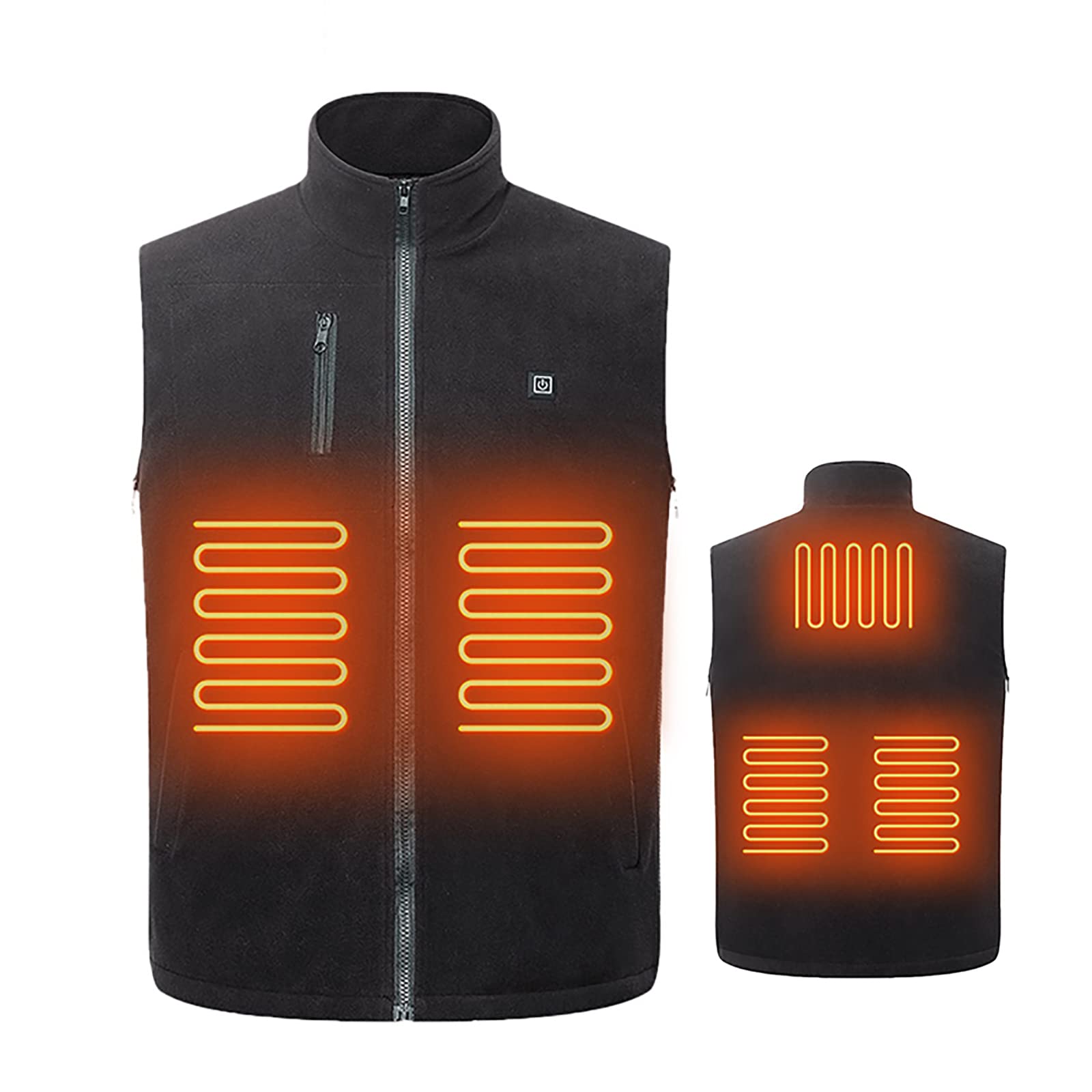 Generic Podgrzewana kamizelka, podgrzewana kurtka, USB, regulowana temperatura, ogrzewana kamizelka, ogrzewana kamizelka elektryczna