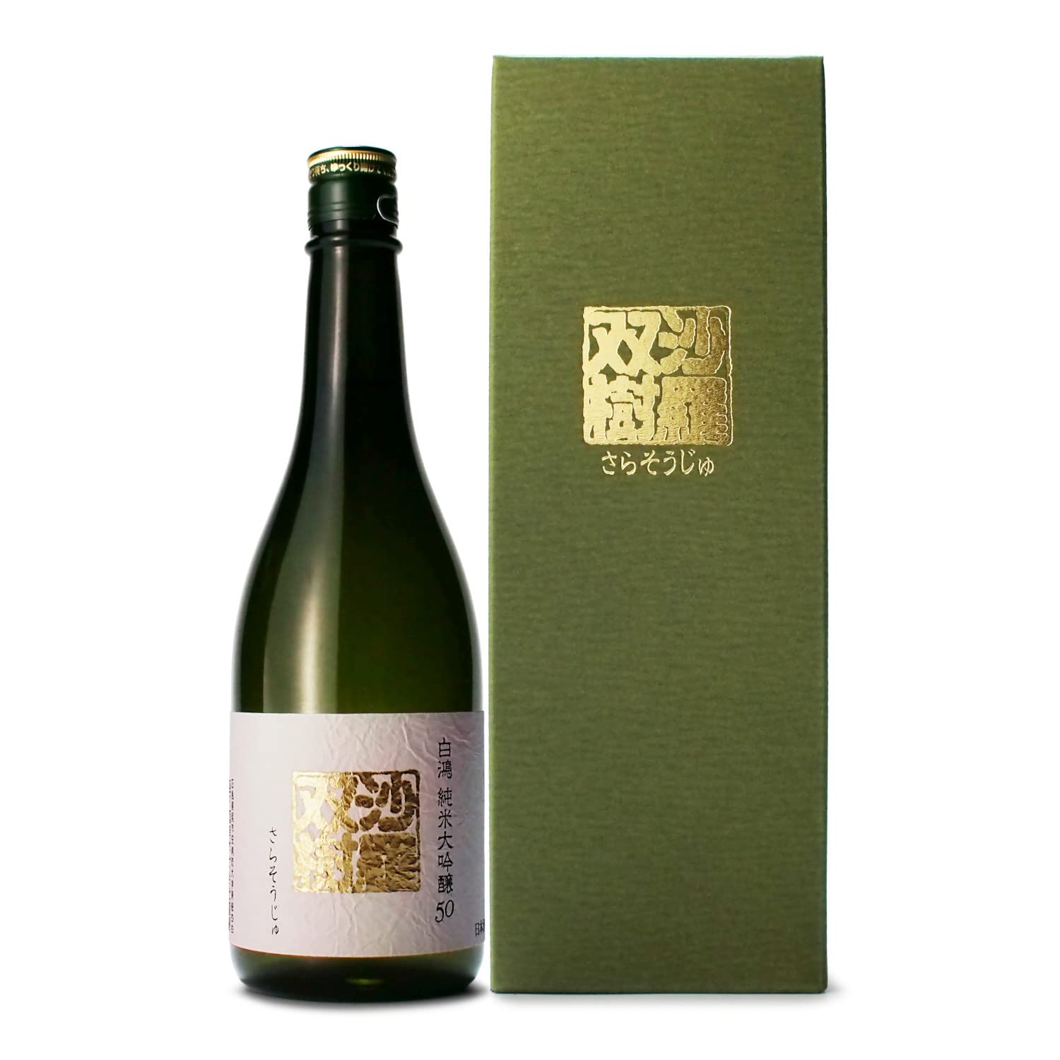 Amazon.co.jp: 白鴻 純米大吟醸50 沙羅双樹 [ 日本酒 広島県 720ml