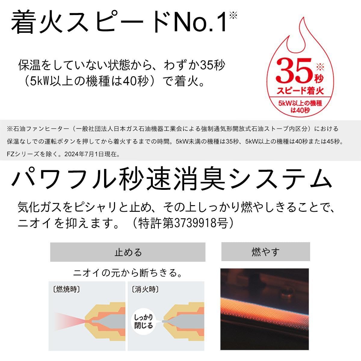 Amazon.co.jp: 石油ファンヒーター FW-5724LS(W) ムーンホワイト