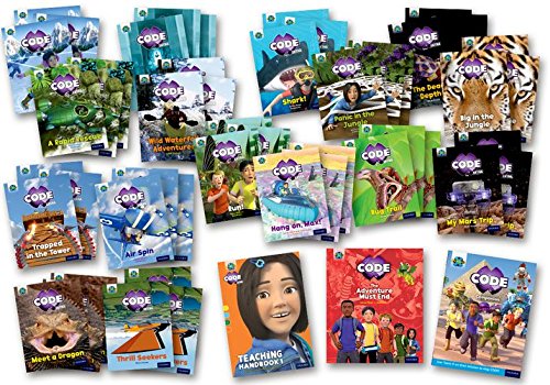 Project X CODE Extra: Yellow, Light Blue, Green and Orange Book Bands Oxford Levels 3-6