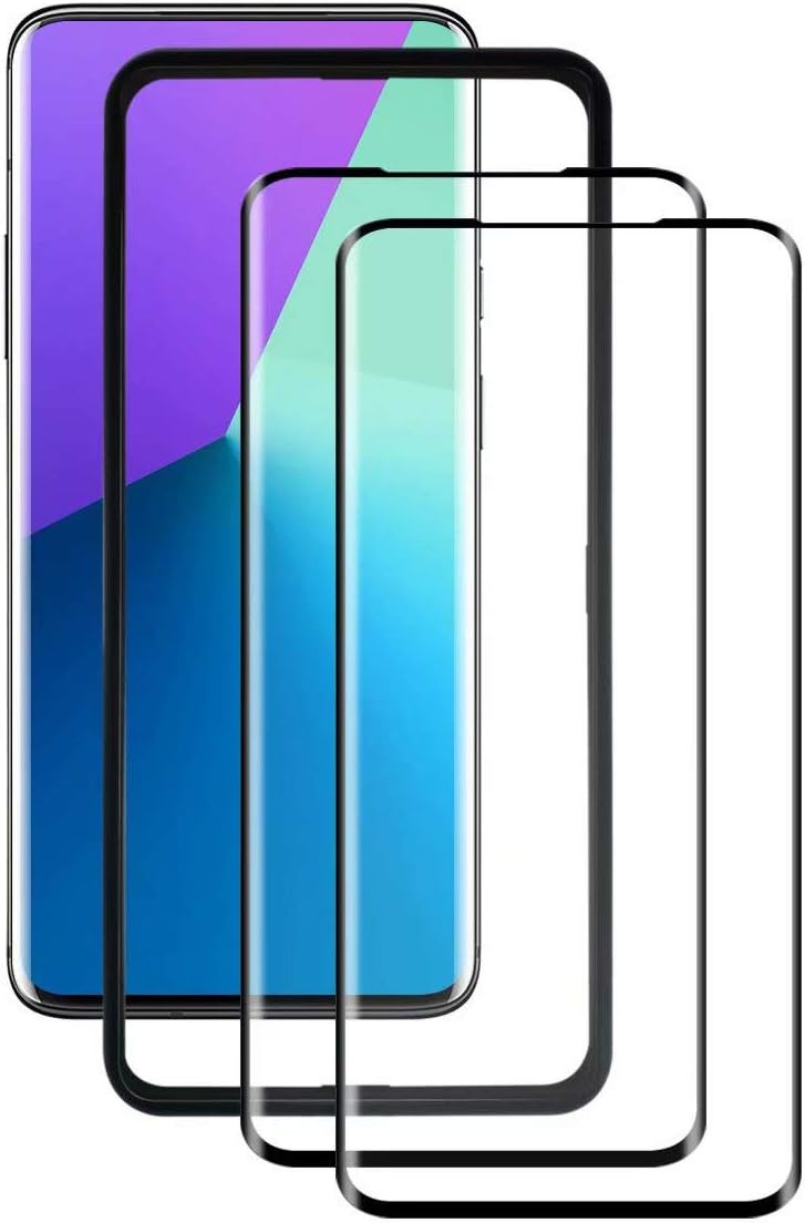 TenYll for Samsung Galaxy M31 Screen Protector, 9H Hardness HD Clear Easy Tempered Glass Screen Protector for Samsung Galaxy M31. Black (2 Pack)
