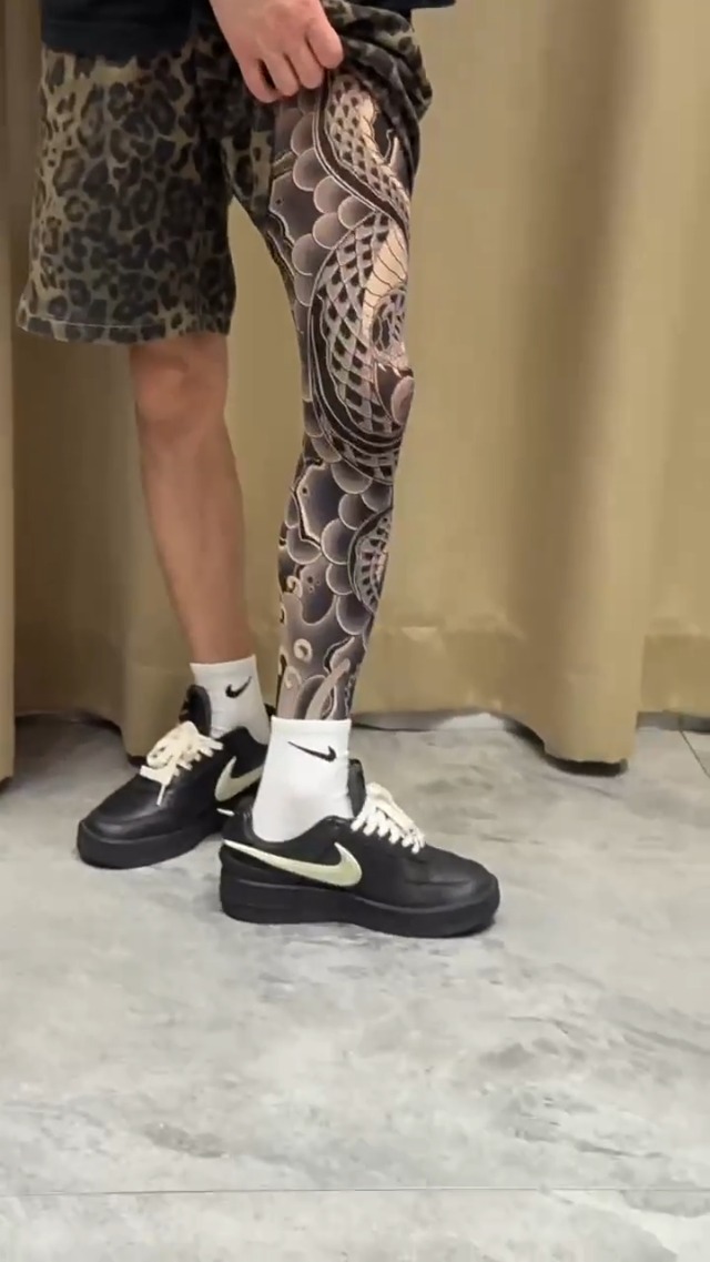 Amazon.co.jp: [SOYII] タトゥー レッグカバー リアル 足カバー 夏 冷