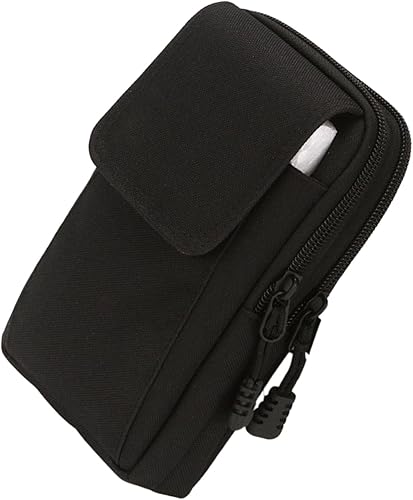 Miniatura 4 de Men's Vertical Oxford Fabric Belt Phone Pouches with Multi Compartment Storage Bag for Casual Commute Outdoor Activities