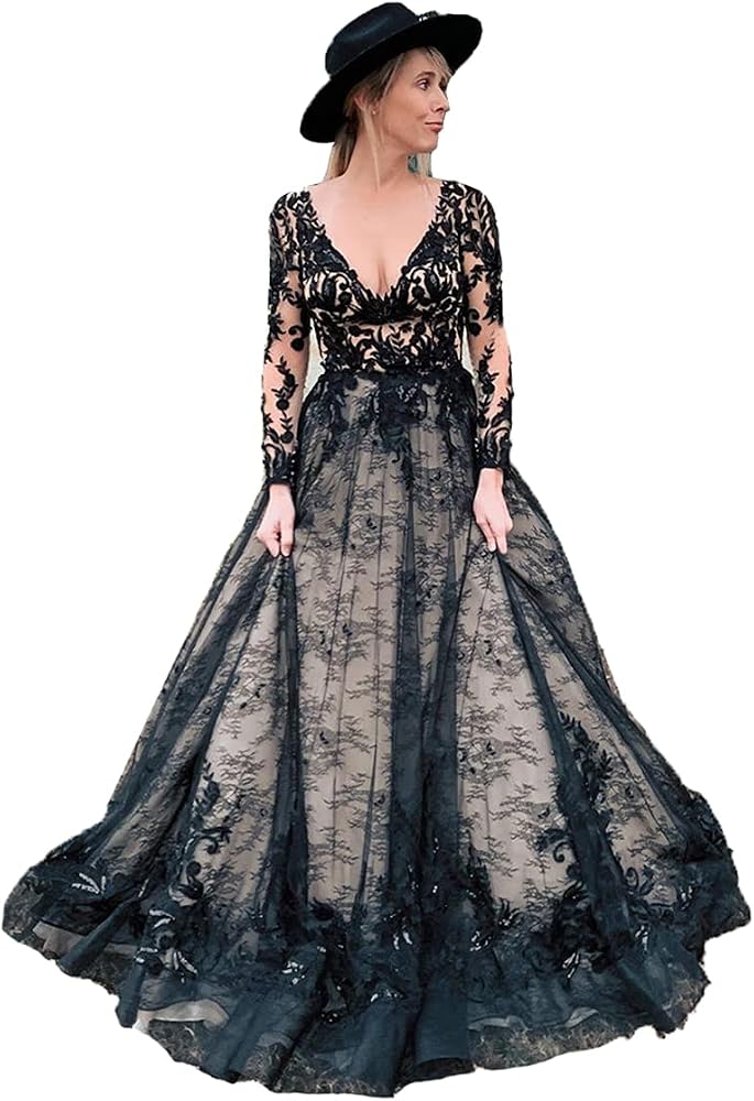 Lace Applique Wedding Dresses 