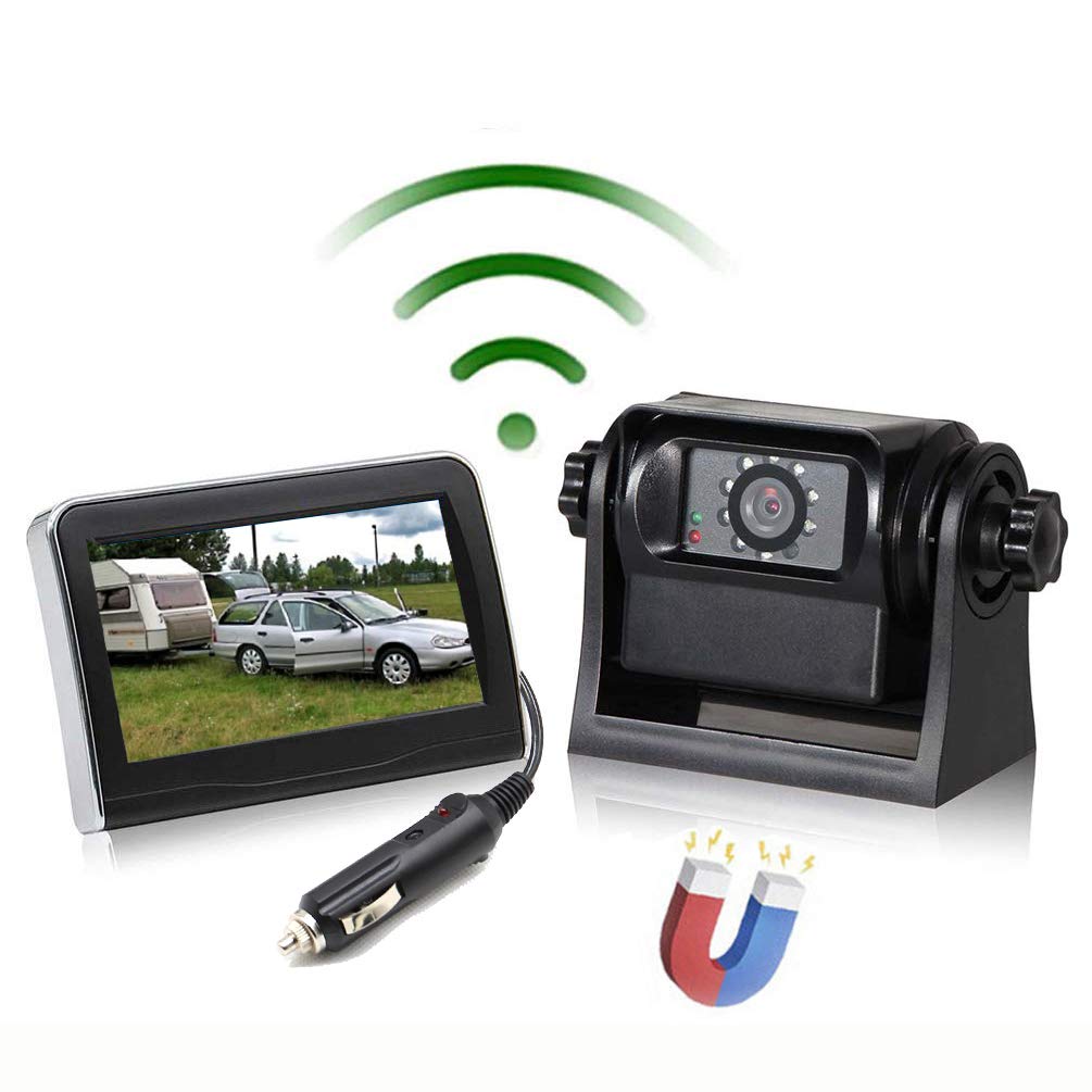 Buy RED WOLF Wireless Reversing Camera Kit, 4.3" HD LCD Rear View