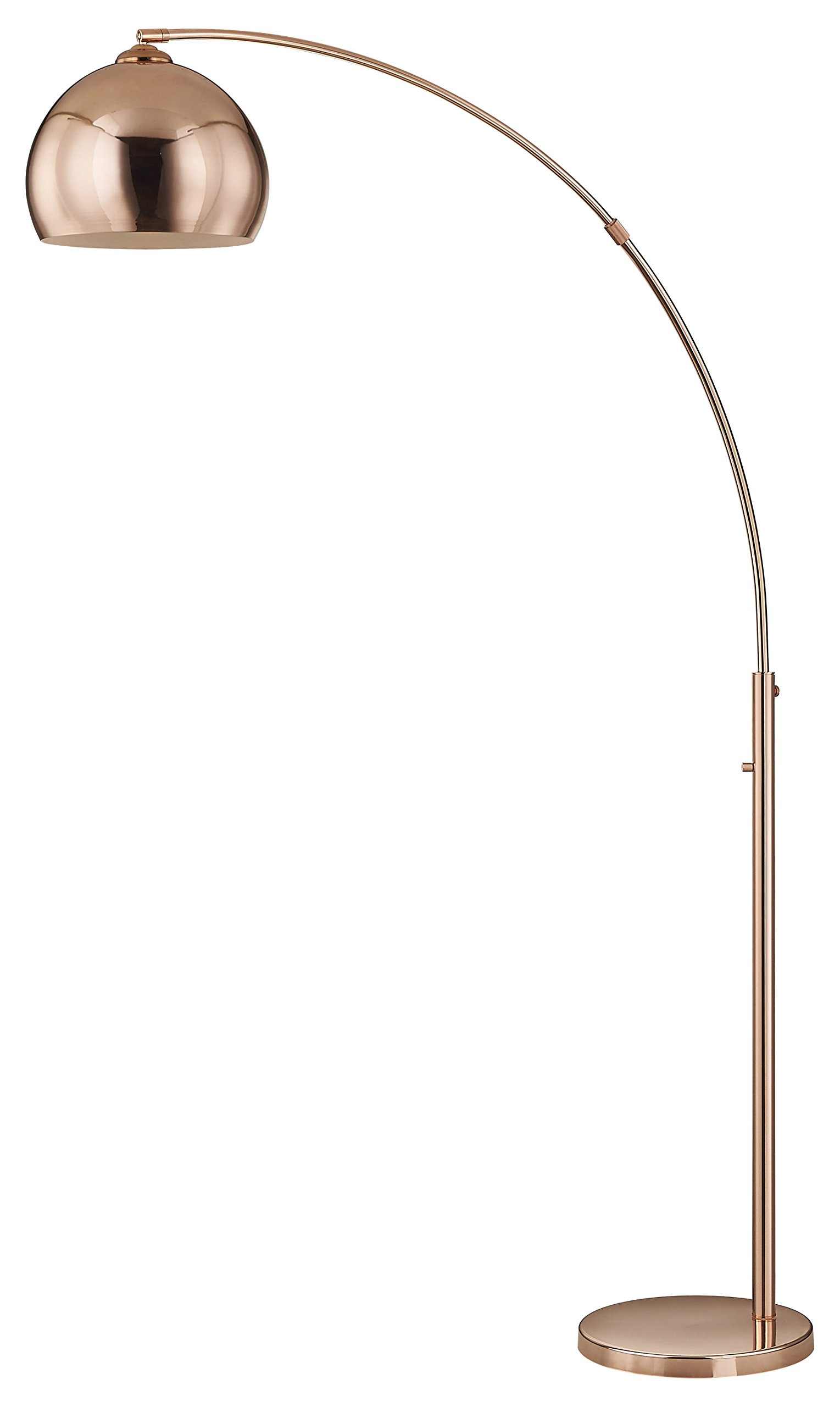 Artiva USA LED611108RC Alrigo LED Arch Floor Lamp with Dimmer, 48