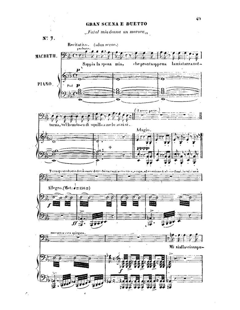 Macbeth - 1847 Version - Vocal Score - Image 4