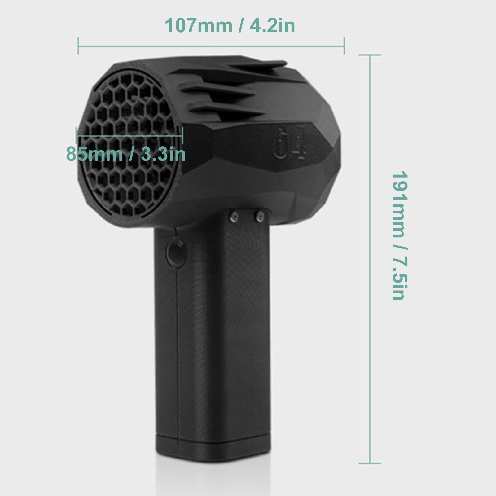 Mini Soplador De Aire Potente, Eléctrico Ventilador De Turbina Portátil, Limpiador De Mano De Alta Velocidad, Soplador A Chorro Para Aire Comprimido Limpieza Pc