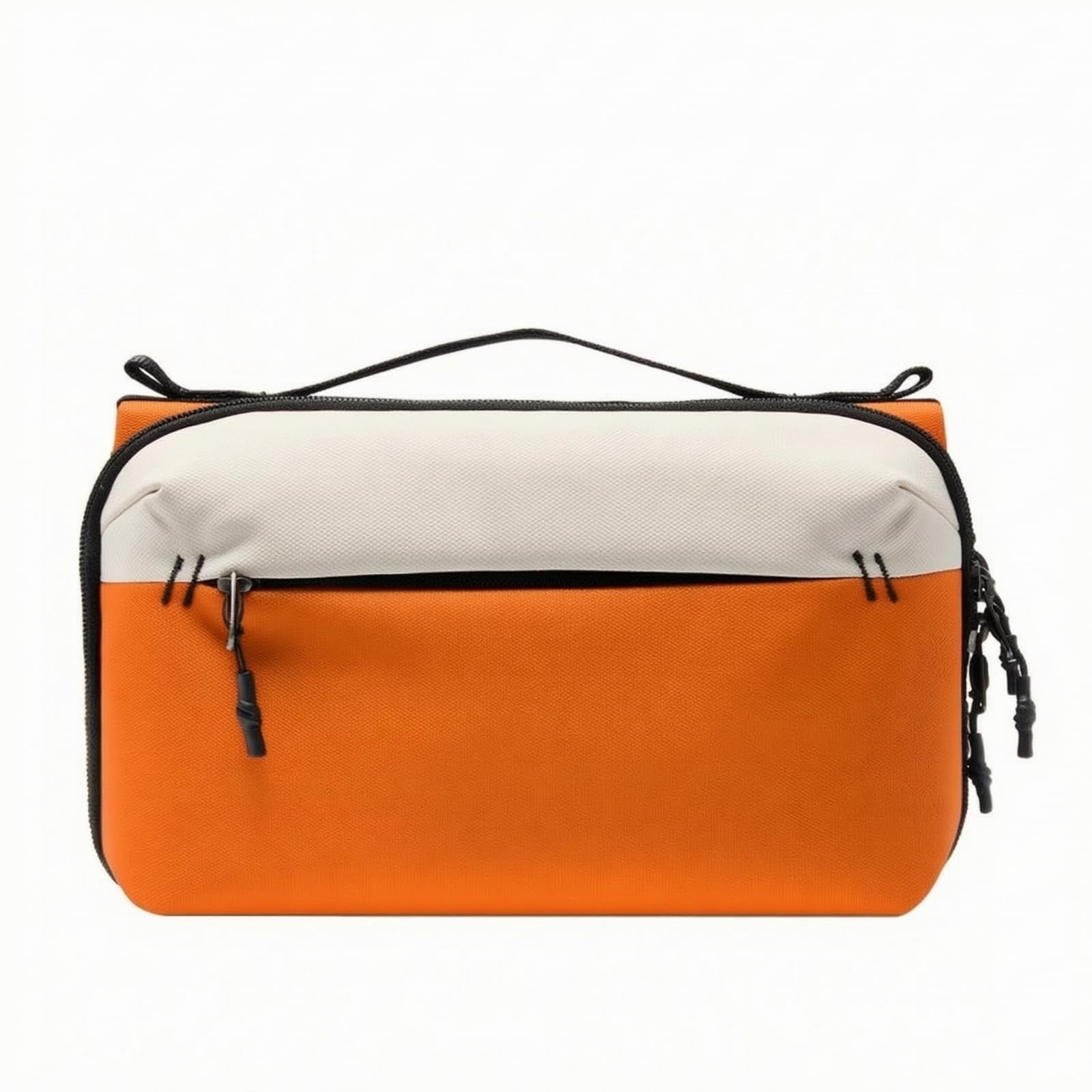 Bolsa Accesorios con Cremallera, Naranja