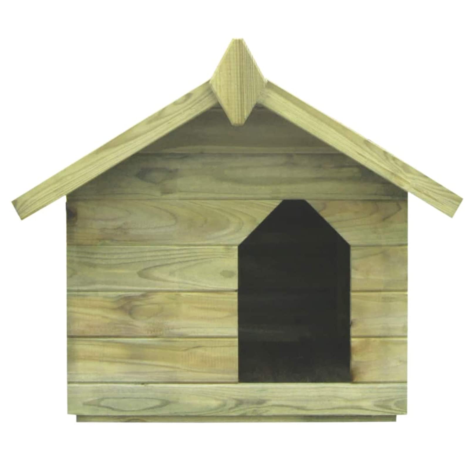Homgoday Cuccia per Cane da Esterno con Tetto Apribile Pino Impregnato, Gabbia Animali, Gabbia per Polli Esterno per Pollame, Pollai, Conigli