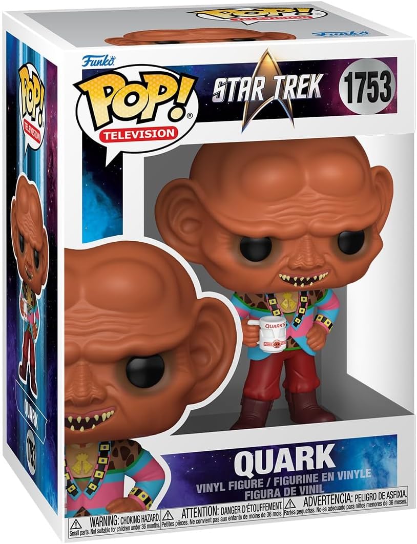 Funko Pop! TV: Star Trek Deep Space Nine – Quark – Collectable Vinyl Figure – Gift Idea – Official Merchandise – Toys for Kids & Adults – TV Fans – Model Figure for Collectors and Display Funko Pop! TV: Star Trek Deep Space Nine – Quark – Collectable Vinyl Figure – Gift Idea – Official Merchandise – Toys for Kids & Adults – TV Fans – Model Figure for Collectors and Display