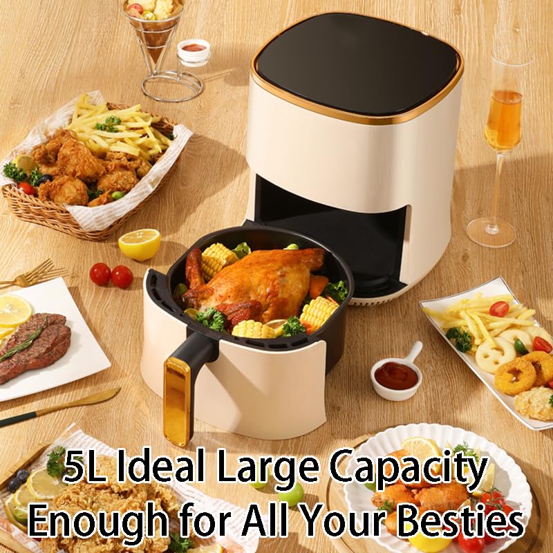 Cuisson à l'air sans huile parfaite grâce au four intelligent combiné 5,0 L