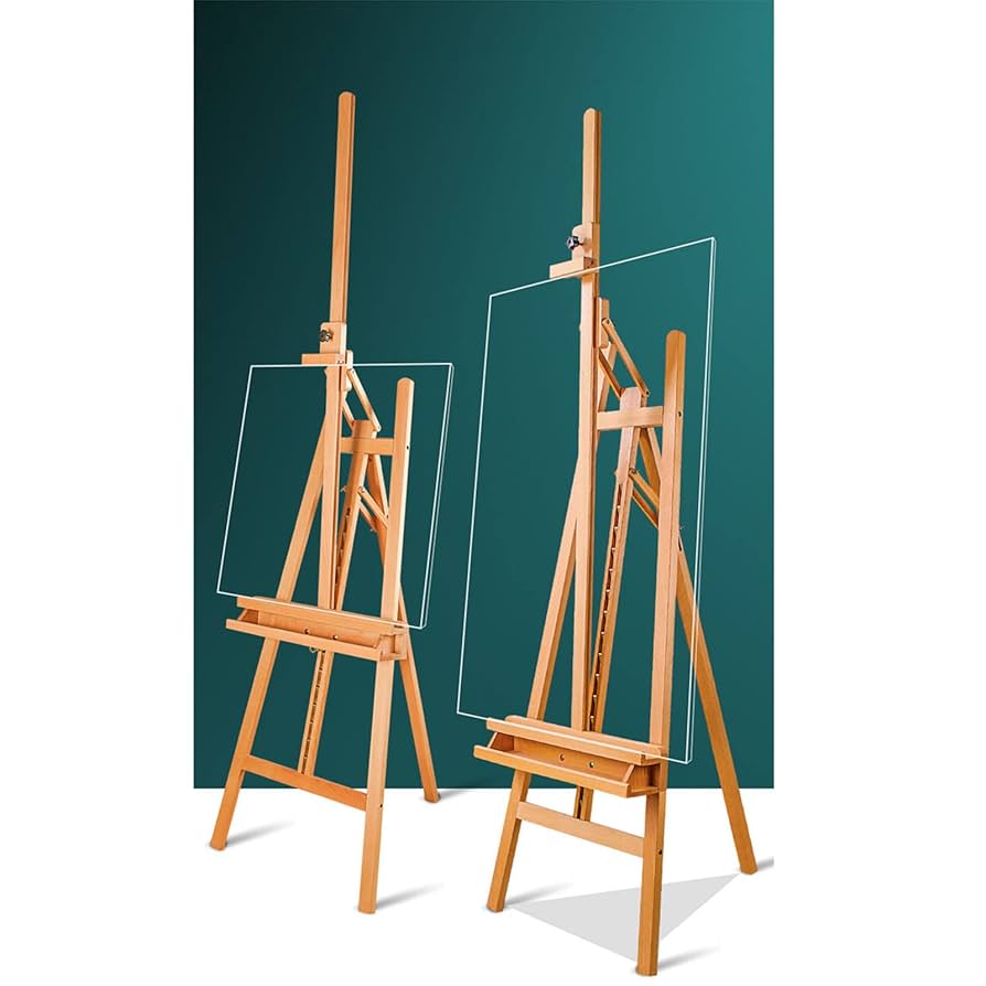 木製　イーゼル Amazon.co.jp: 高さ調節可能なイーゼル、木製イーゼル大人、学生