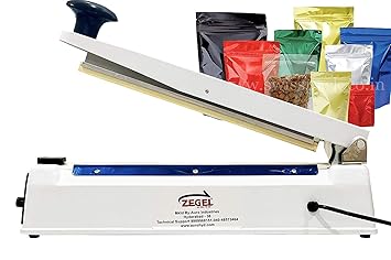 8 Inches Strong Iron Body Impulse Sealing Machine, Hand Sealing Machine, Packing Machine