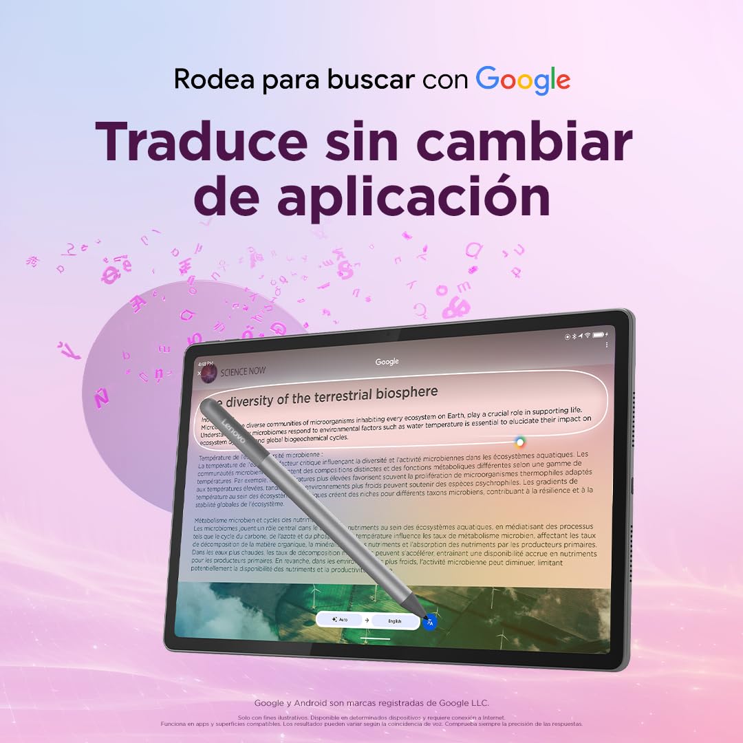 Lenovo Idea Tab Plus Tablet 12.1" 2.5K 12GB RAM 256GB MediaTek Dimensity 6400 90Hz Android 15 Luna Grey