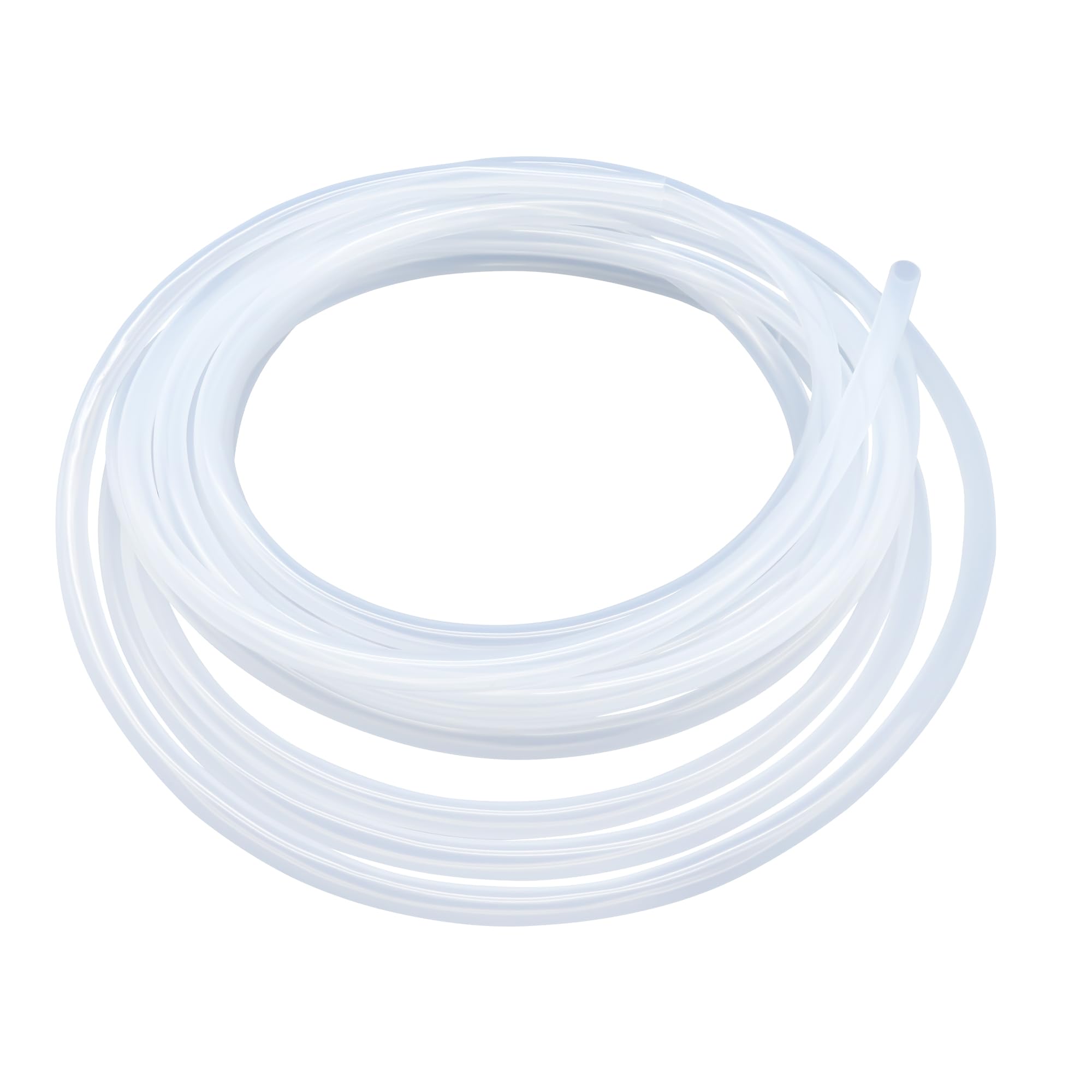 LAVMHAB Silicone Tubing Food Grade Hoses 6mm ID x 8mm OD 8m (26.2ft), Flexible Silicone Rubber Tubes Water Air Pipes