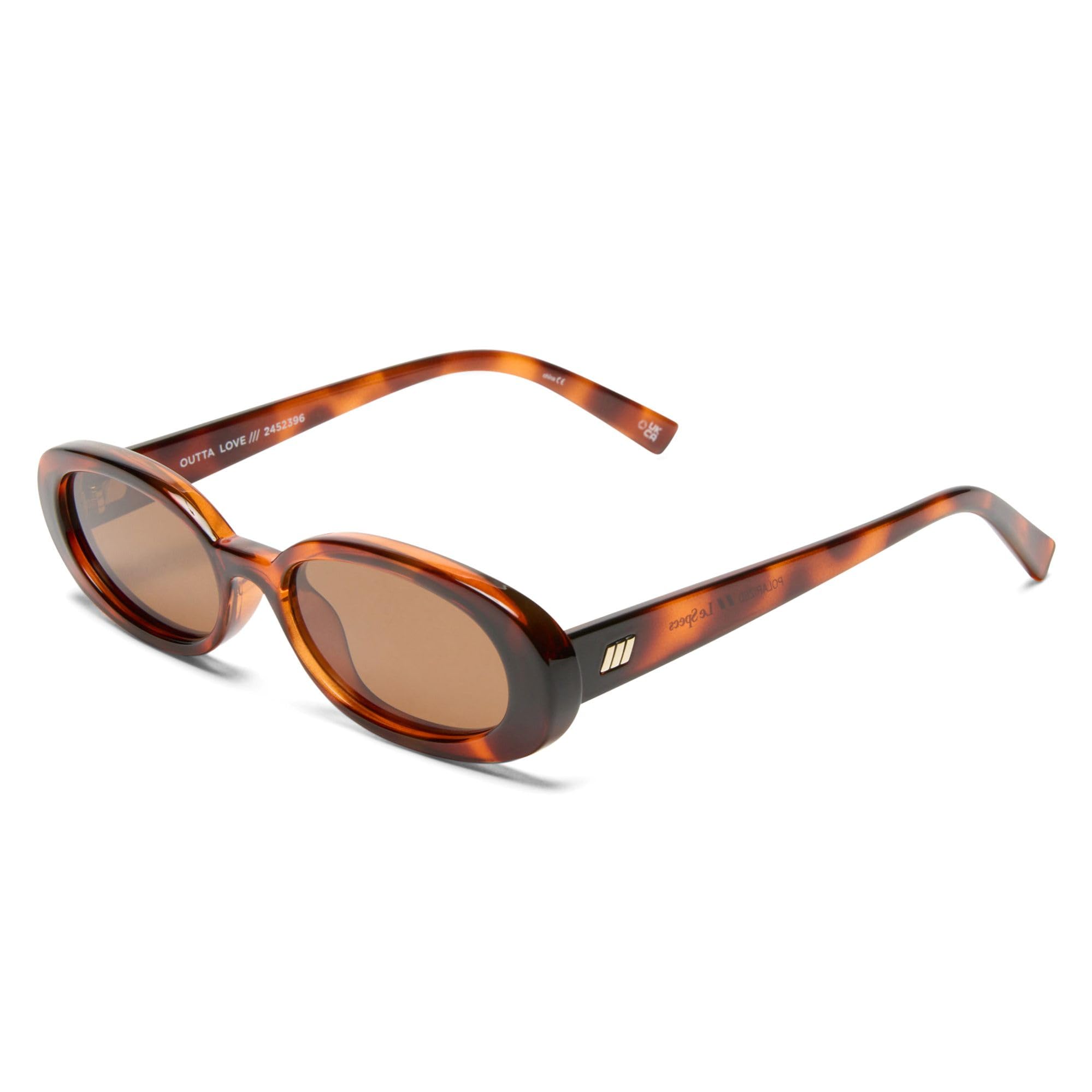 Le Specs. OUTTA LOVE - Sonnenbrille für Damen Ovale Rahmenform mit hohem UV-Schutz