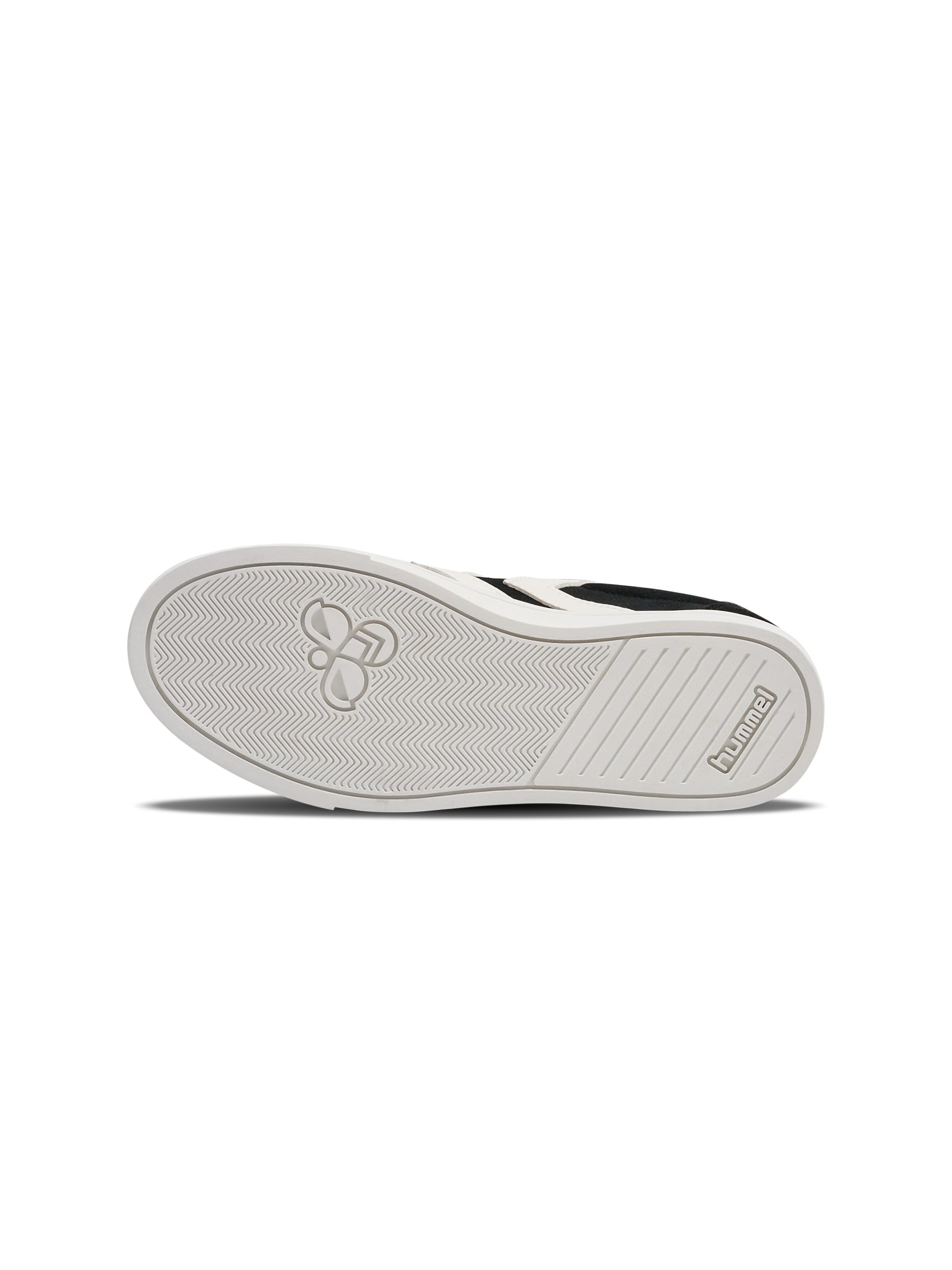 hummel Kids Slimmer Stadil Low Sneaker, Black, Size 38