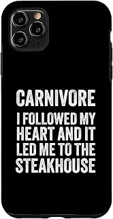 iPhone 11 Pro Max Funny Carnivore Steakhouse Diet Meat Eater Keto Case