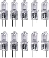 Vista 7 de Vstar Q20/G4/CL/12V, 10 vatios, tipo T3 JC, 12 voltios, transparente, base bipin G4, bombilla halógena (paquete de 20)