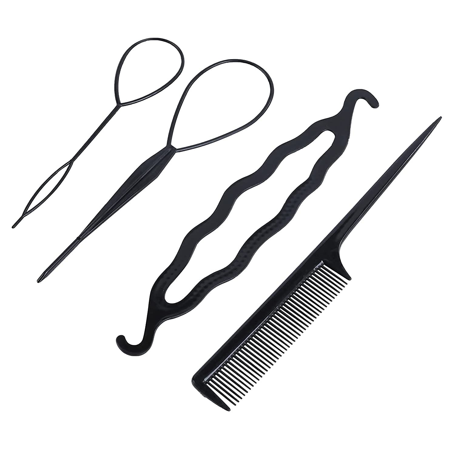 40 Pz Hair Styling Set Di Capelli Design Strumenti Styling Accessori FAI DA TE Modellazione Dei Capelli Kit Magia Veloce Spirale Treccia Treccia Strumento