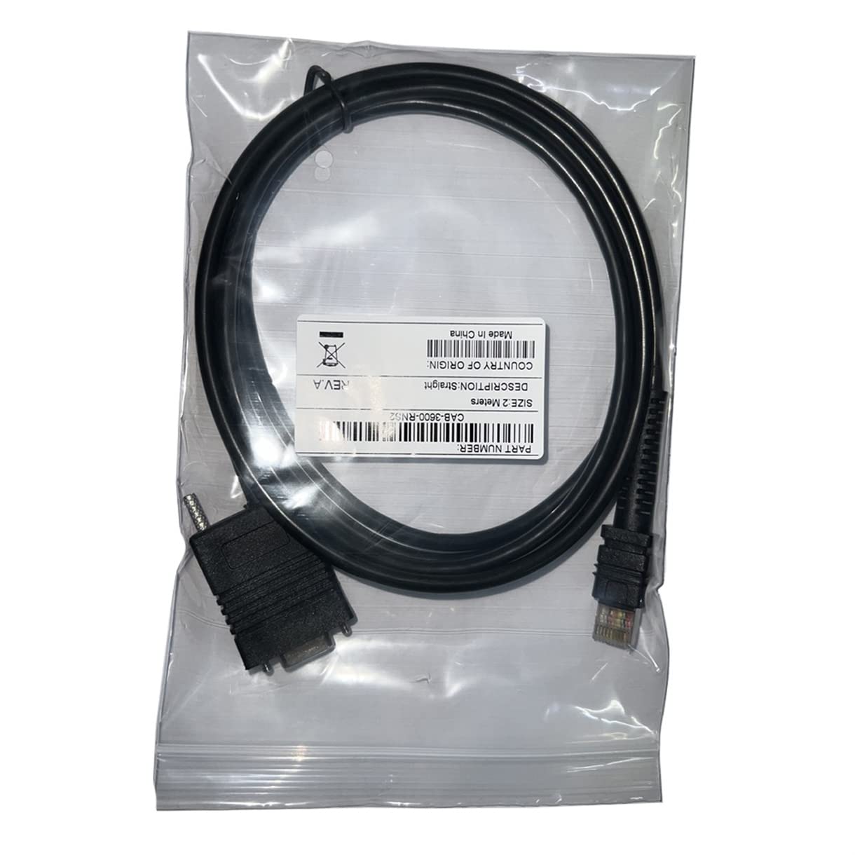 Amazon.co.jp: 5V RS-232 RS232 シリアルケーブル Zebra Symbol LI3608