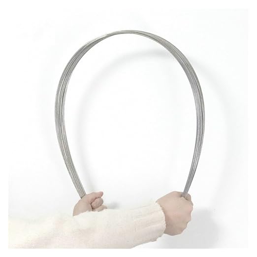 Alambre de acero inoxidable para resortes, 20 piezas de 50 cm, diámetro 0.2 mm a 3 mm, alta elasticidad y dureza miniatura 2
