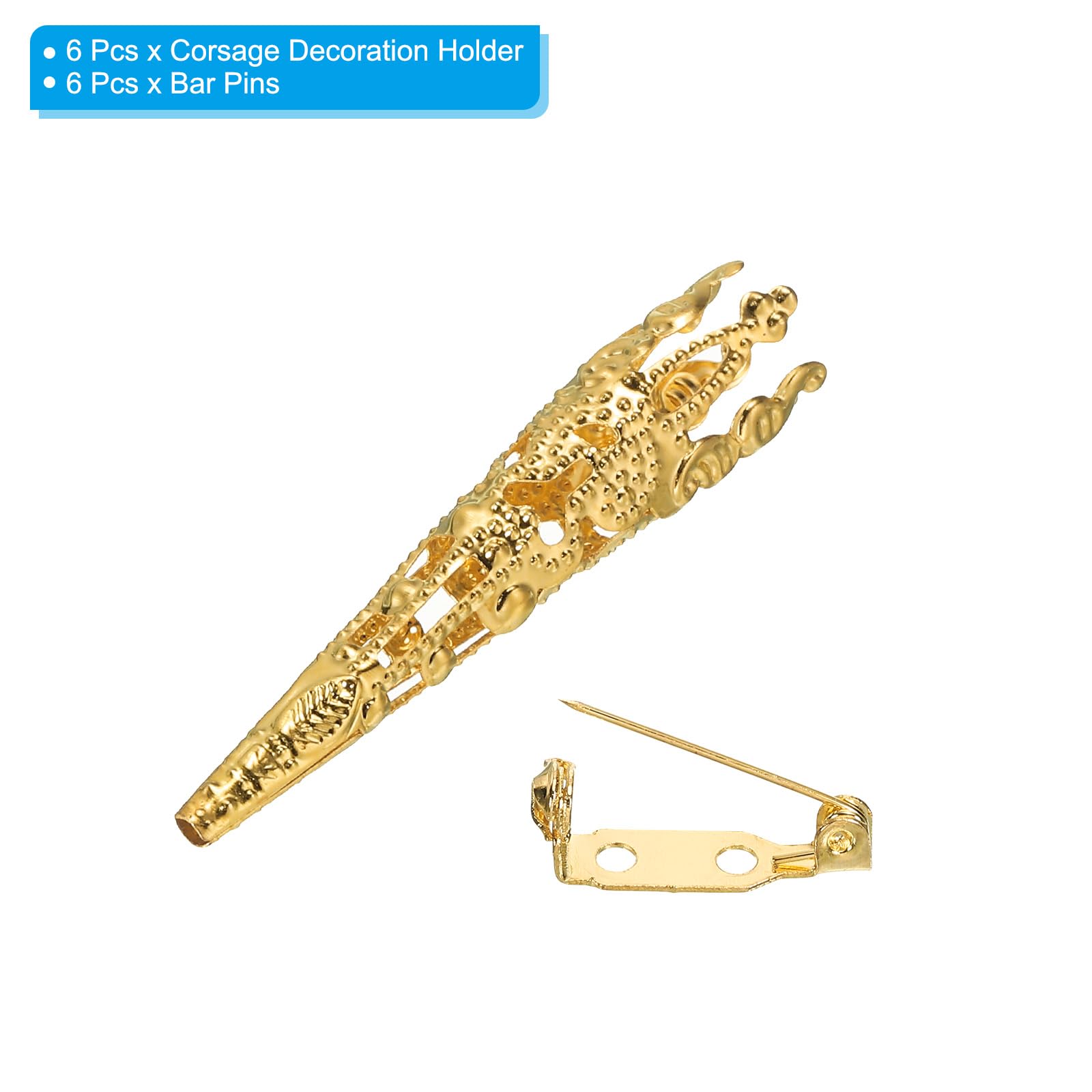PATIKIL 41mm Corsage Decorative Holder - Image 3