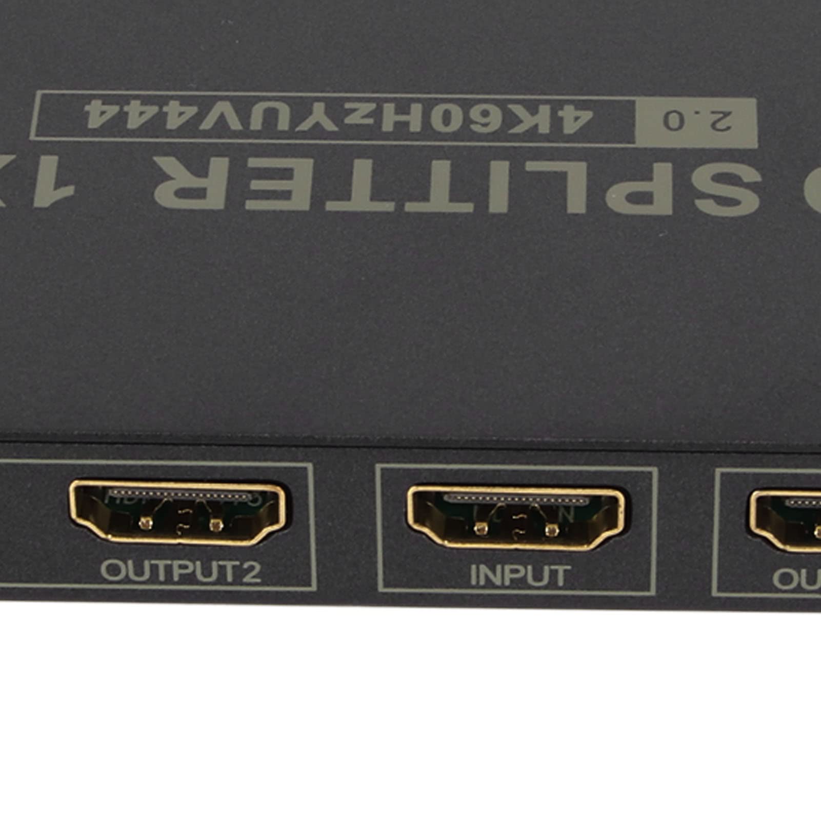 Switch HDMI, 1 in 4 Out 4K 60Hz 18Gbps HDMI 2.0 Switcher, 1x4 UHD HDMI Splitter HDCP2.2 RGB444, 4 Porte HDMI Switch Box Hub per, PC, TV Box (Spina UE)