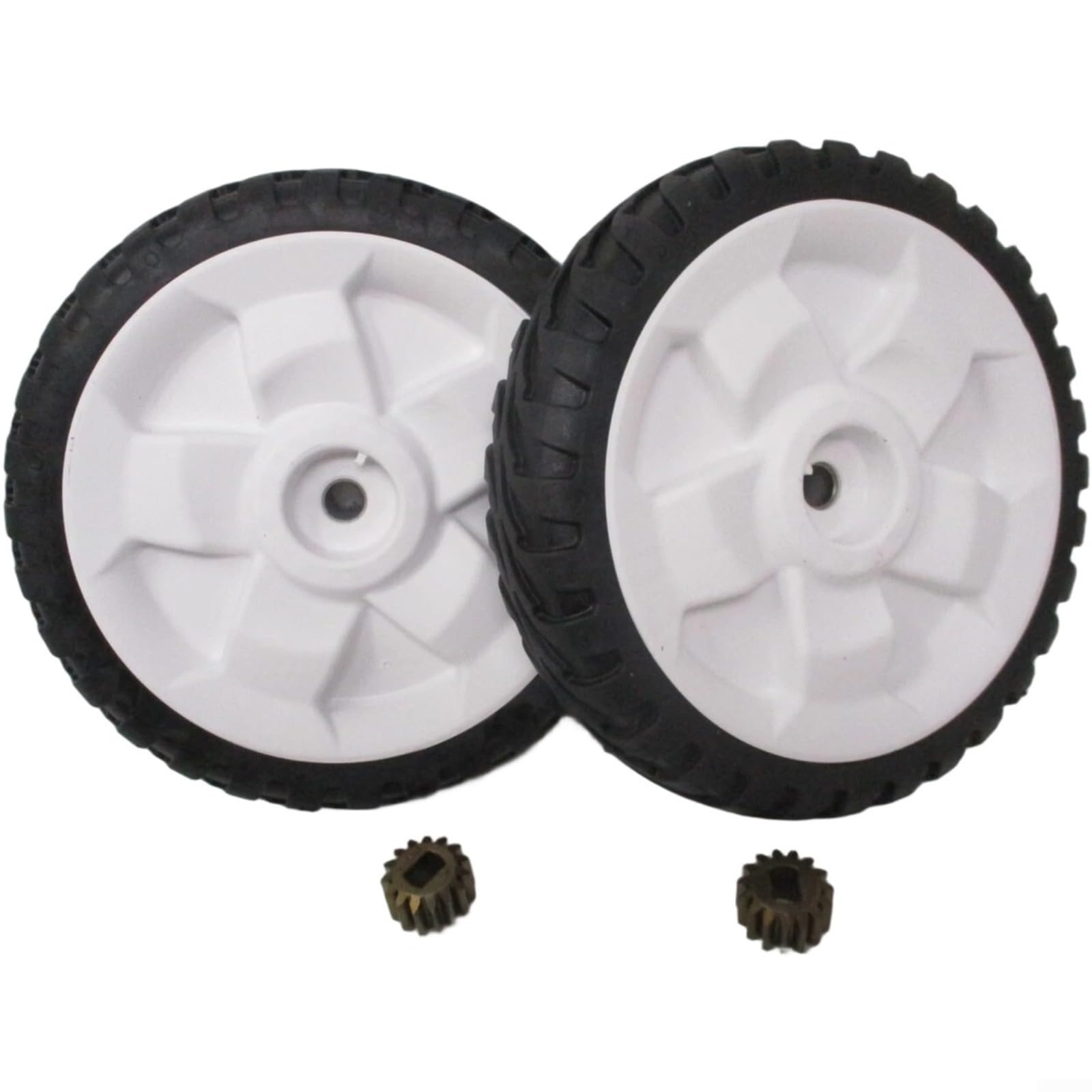 FACAIIO Kit ingranaggi ruota e pignone tosaerba 20332 20333 20334 20337 20338 20372 20373 20374 20955 20956 20958, 137-4835 131-5399 (2 pezzi)
