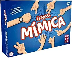 Jogo de Tabuleiro Fazendo Mimica Brincando de Mimica Diversão Para Família