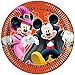 Procos Mickey Mouse Platos, Color Naranja/Negro (Ciao SRL 82354)