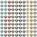 100ct Variety Pack for Keurig K-cups®, 8 Assorted Single Cup Sampler 20% more coffee per cup by Bradford Coffee