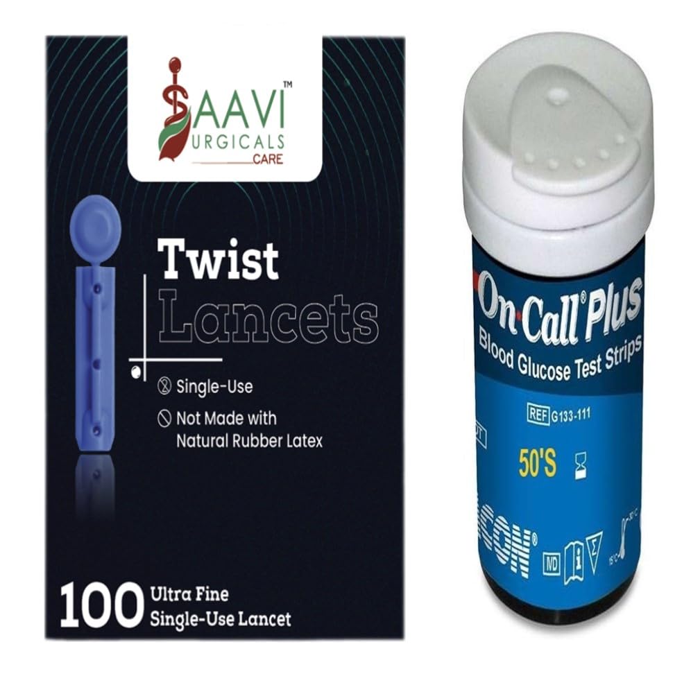 See full amazon price history chart for SAAVI URGICALS Round Twist Lancets PACK OF 100 with ON CALL PLUS GLUCOSTRIPS PACK OF 50 STRIPS SAAVI URGICALS Round Twist Lancets PACK OF 100 with ON CALL PLUS GLUCOSTRIPS PACK OF 50 STRIPS (B0C8BLX2Z9) Amazon Price History, Amazon Price Tracker