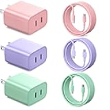 for iPhone 16 Charger, 40W Dual Port USB C Wall Charger Fast Charging Block with 6FT Long USB C to C Charging Cord Compatible with iPhone 16/15/15 Plus/15 Pro/15 Pro Max