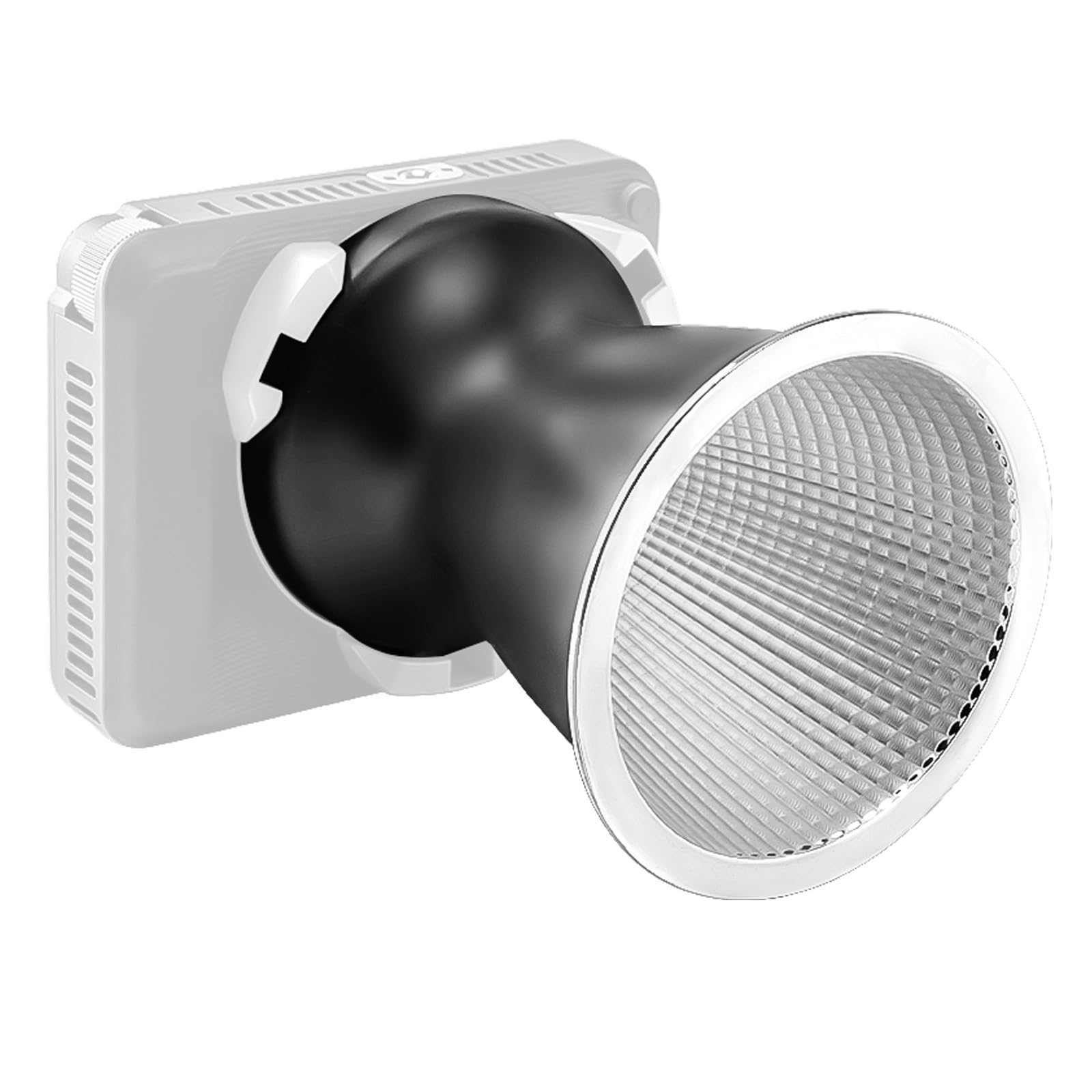 Amaran Bowens-Mini-Reflektor für Ray 60c/120c und Halo 60x/100x COB-Leuchten – 14,5 cm (5,71 Zoll), 25° Abstrahlwinkel, bis zu 5-fache Lichtleistungssteigerung für Porträt-, Video- und Filmproduktione