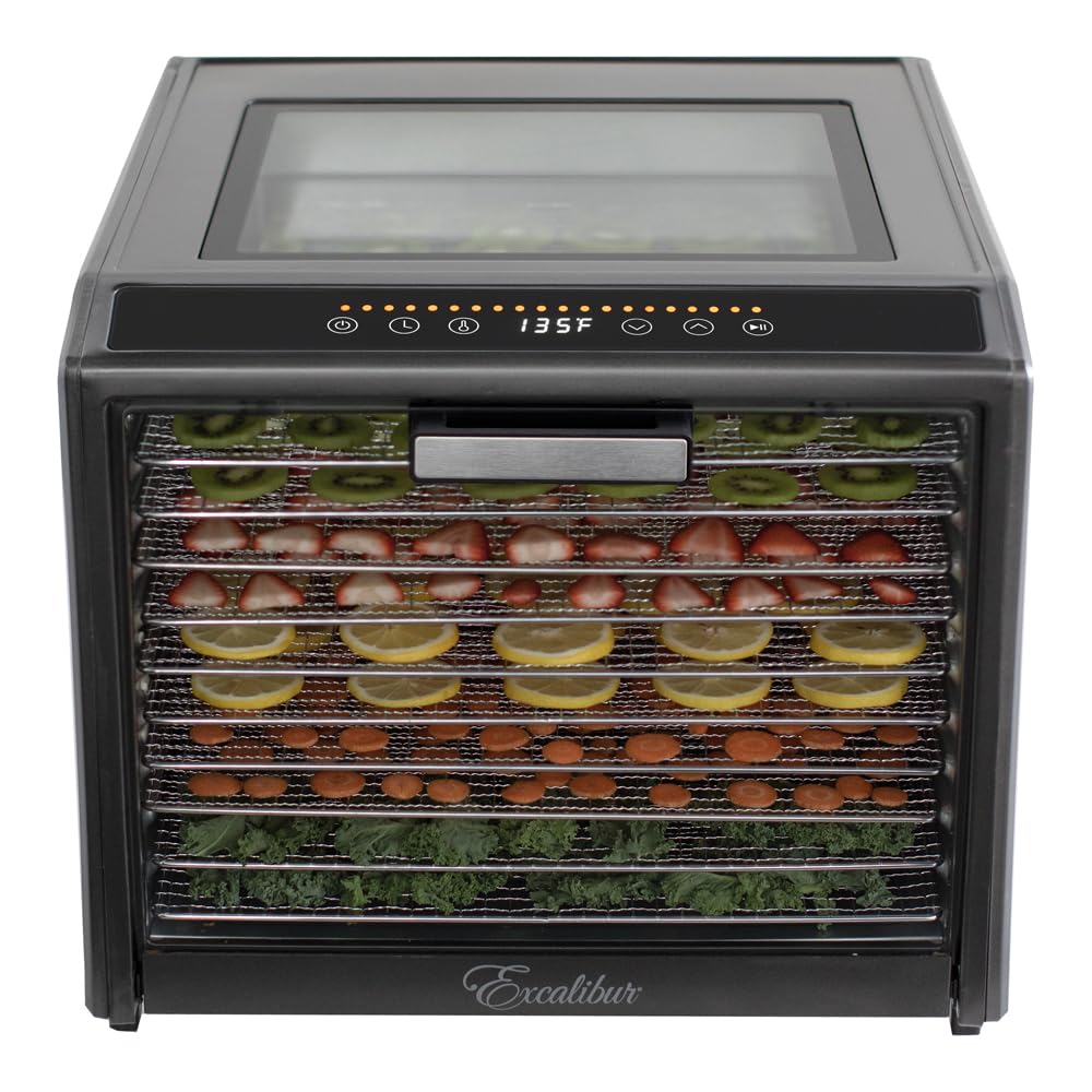 Déshydrateur Excalibur Performance 10 plateaux Inox - DH10SSSS13