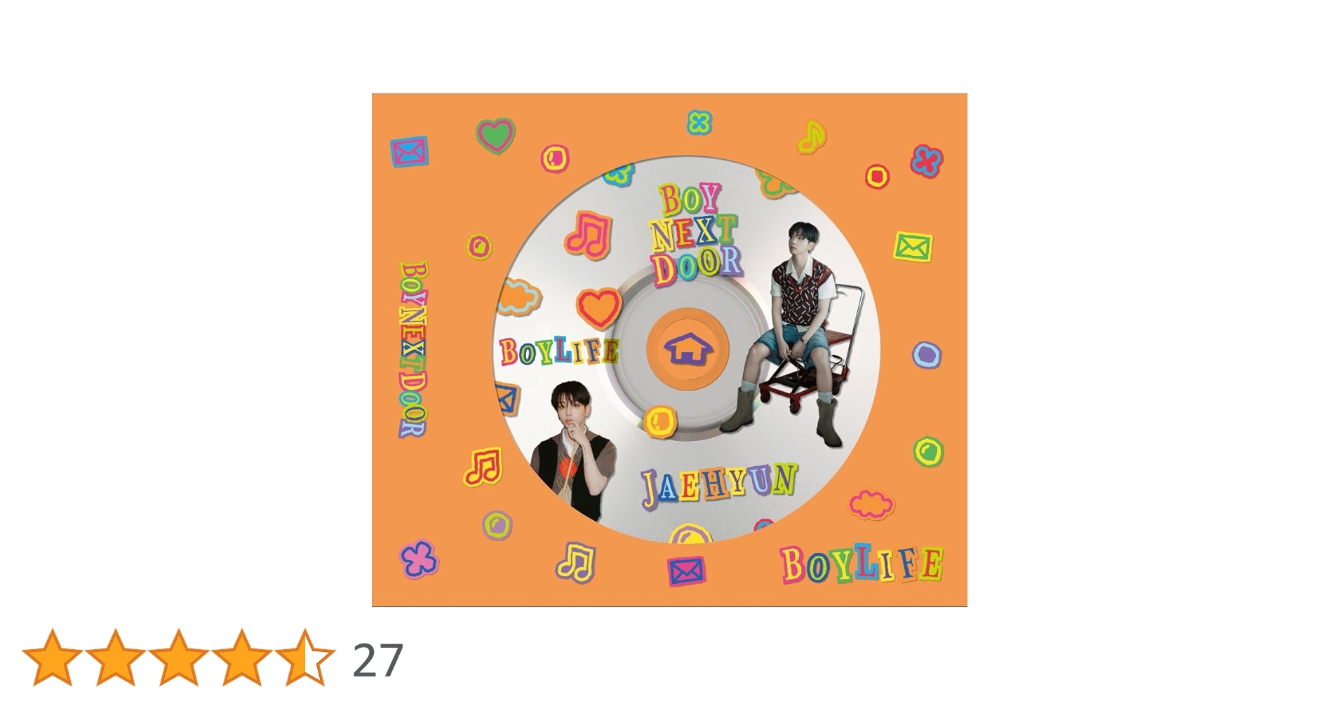 S　BOY NEXT DOOR BOYLIFE JAEHYUN CD BOYNEXTDOOR - JAPAN 2nd Single BOYLIFE Solo Jacket