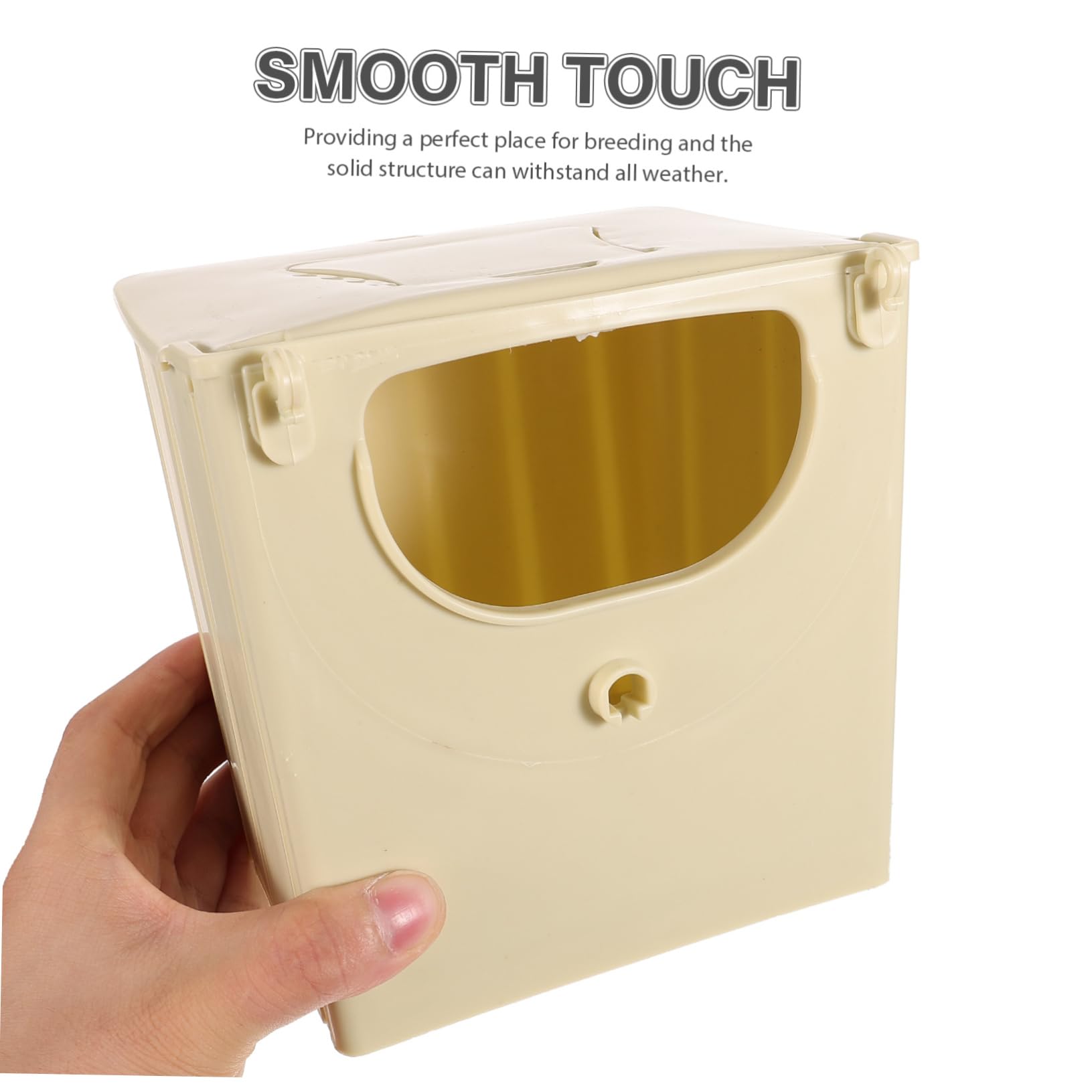 VANZACK Vogelzuchtnest Einfacher Stil Vogelkasten Nistkasten für Ziervögel Warmer Unterschlupf