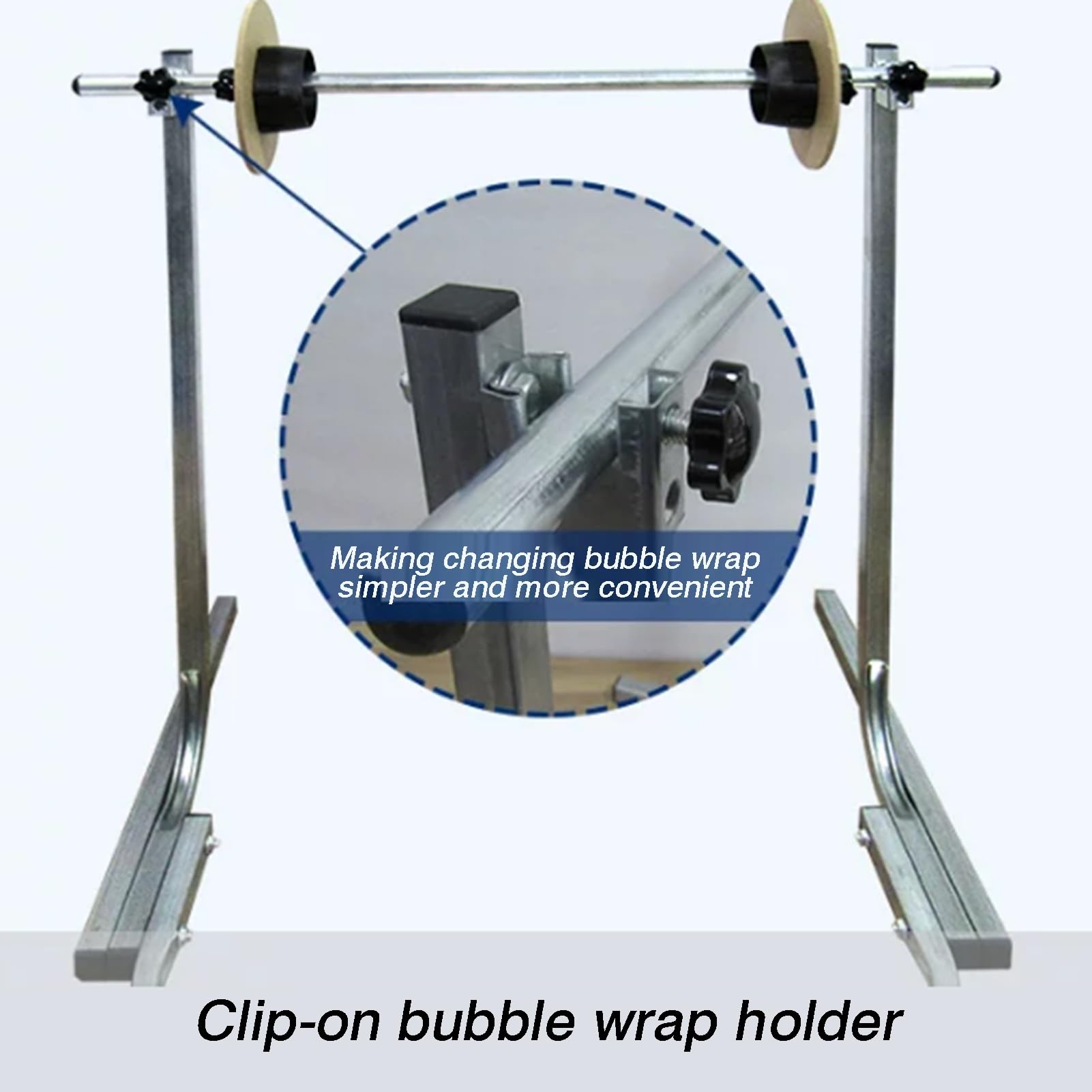 Luftpolsterfolie/EPE-Schaumstoffrollen-Verpackungsständer | Vertikaler Luftpolsterfolienrollenspender mit einfachem Folienwechsel for Verpackung, Umzug und Versand(Width 20cm)